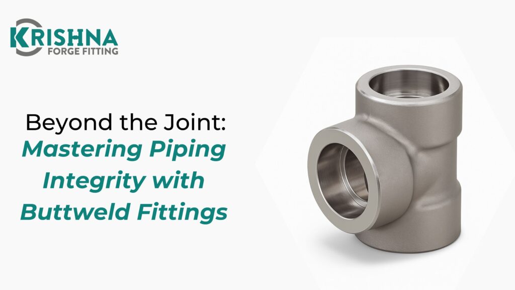 Beyond the Joint: Mastering Piping Integrity with Buttweld Fittings
